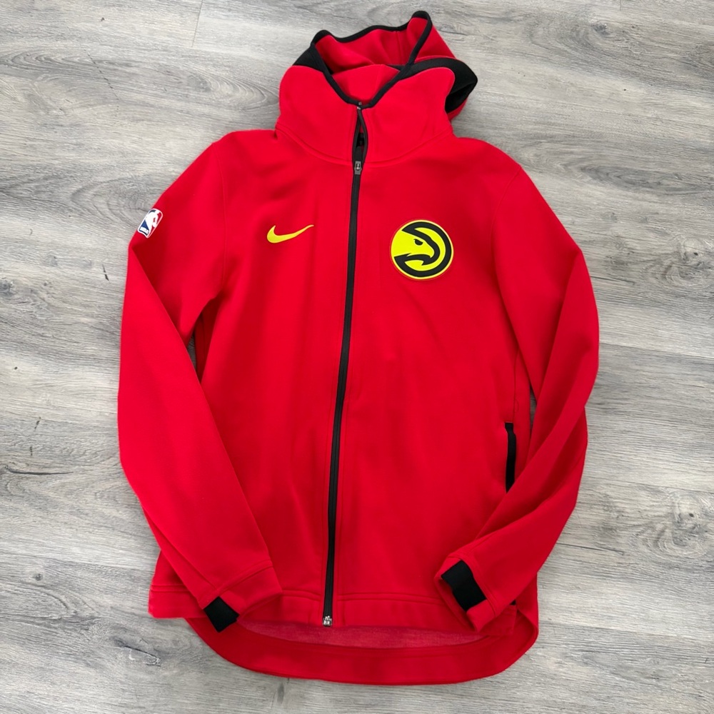 Nike Atlanta Hawks Authentic Showtime Therma Flex Performance Full-Zip Hoodie